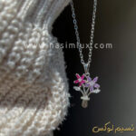 گردنبند دسته گل رنگ ثابت - Image 2